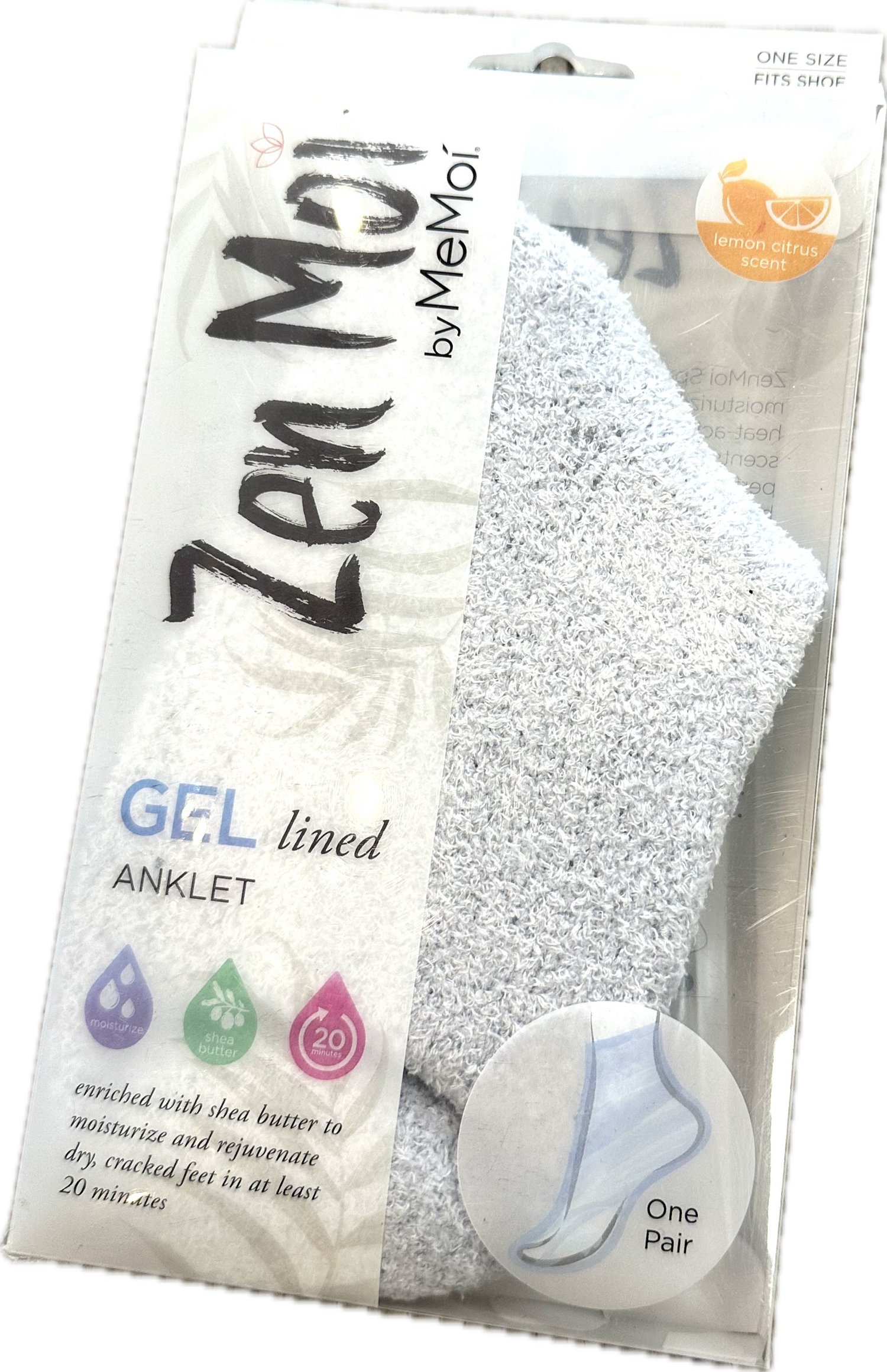 Gel Lined Anklet Sock - Jolie Femme Boutique