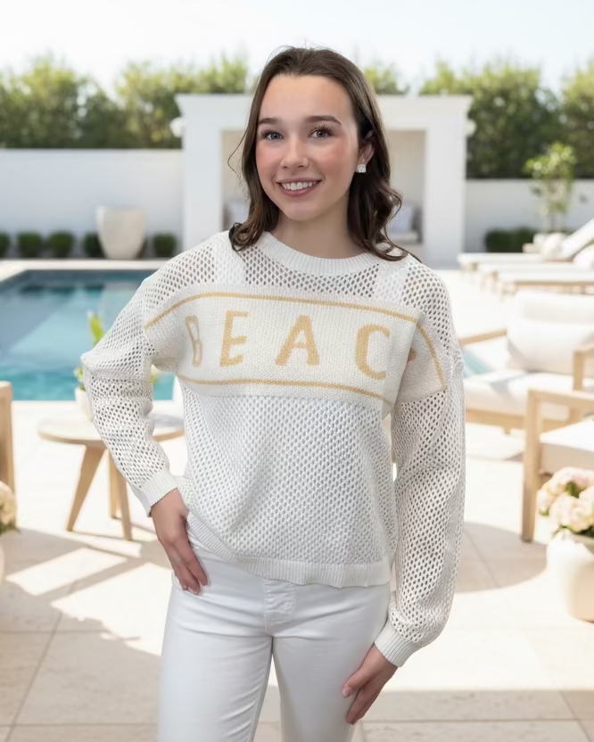 Crochet Beach Top - Jolie Femme Boutique