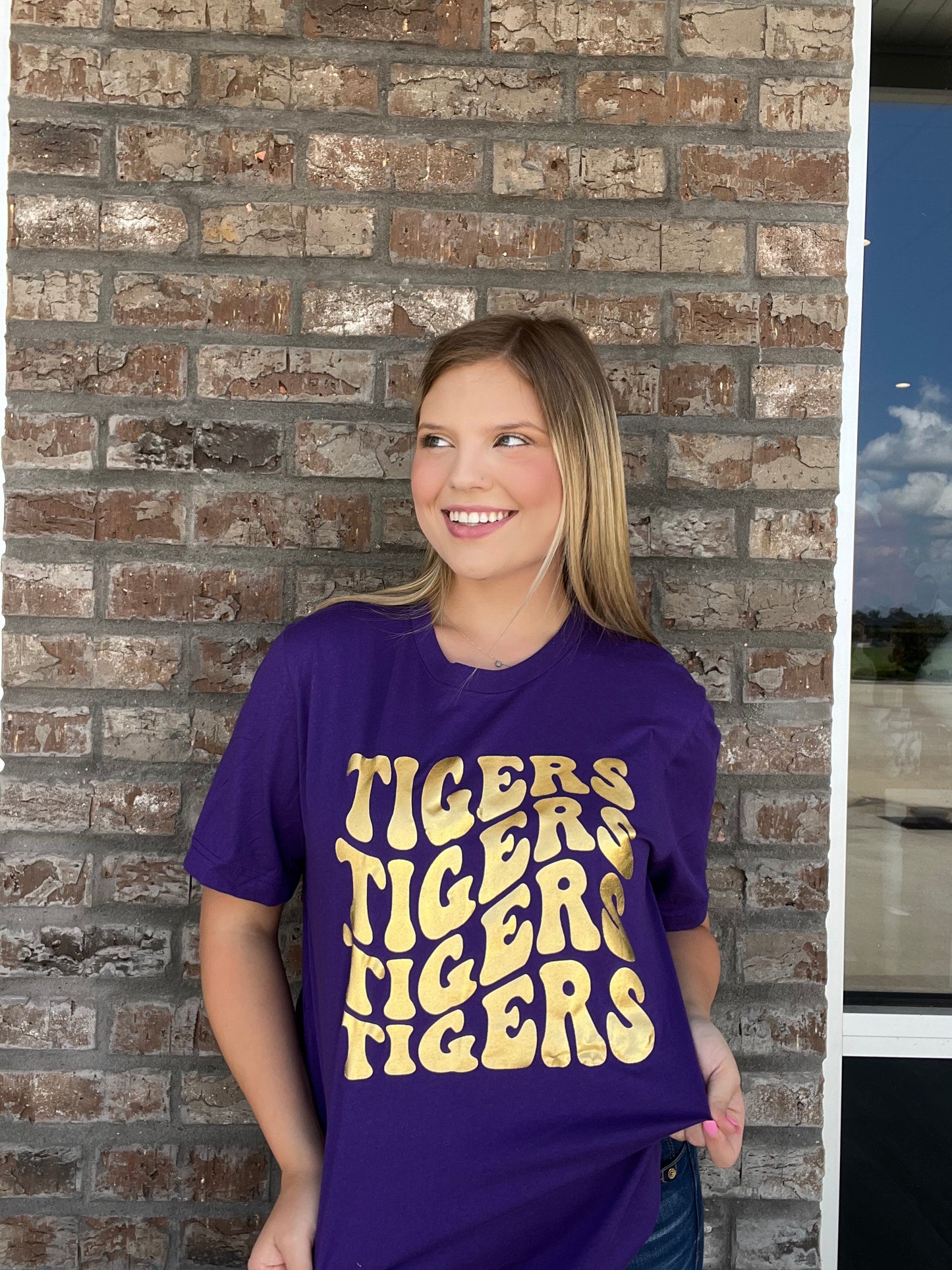 Tigers x4 Tee