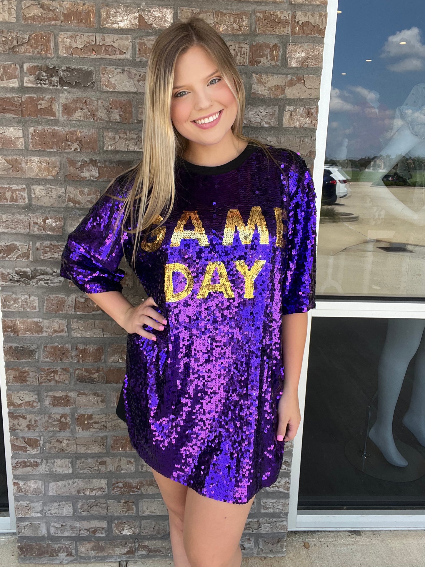 LSU Sequin Dress