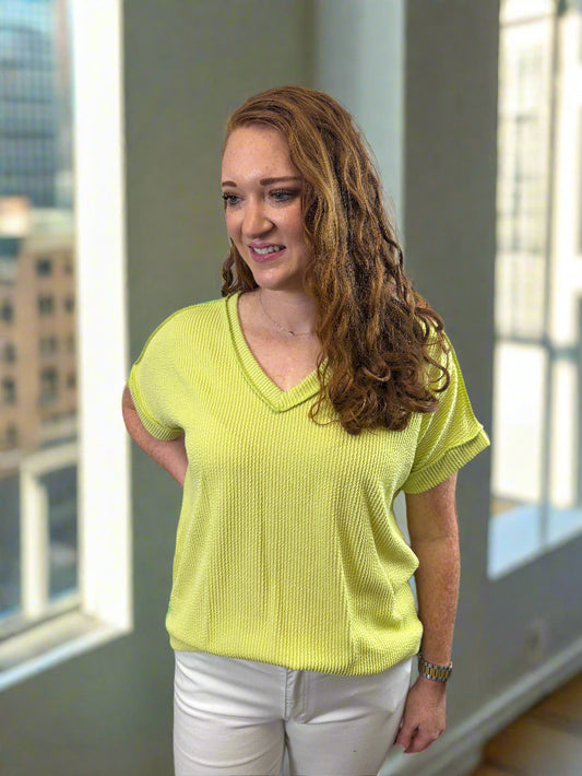 I am the Orginal Ribbed Top - Jolie Femme Boutique