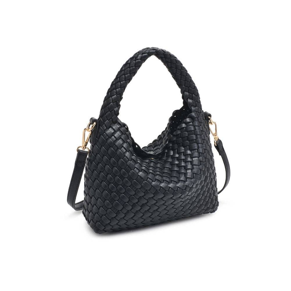 Jessamine Woven Vegan Leather Crossbody