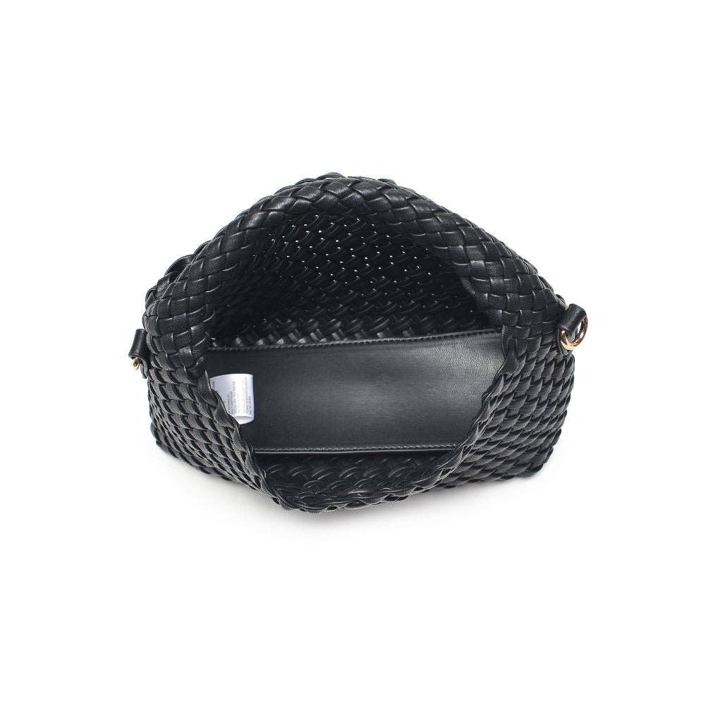 Jessamine Woven Vegan Leather Crossbody