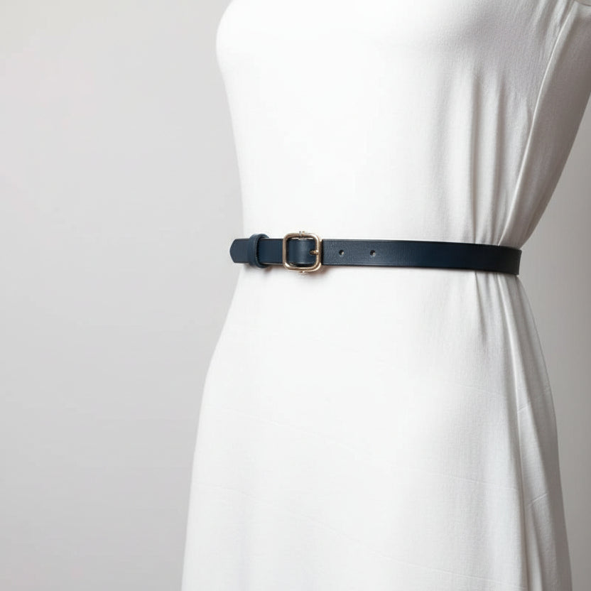 Skinny Leather Belt - Jolie Femme Boutique