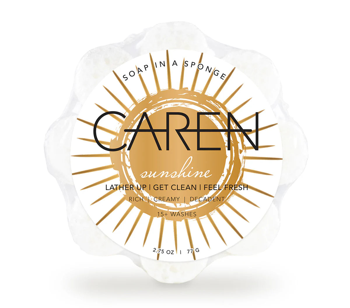 Caren Large Soap In A Sponge - Jolie Femme Boutique